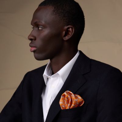 HERMES ポケットチーフ5枚セット ポケットチーフ - メンズ, ネクタイ・スカーフ・マフラー, ネクタイ